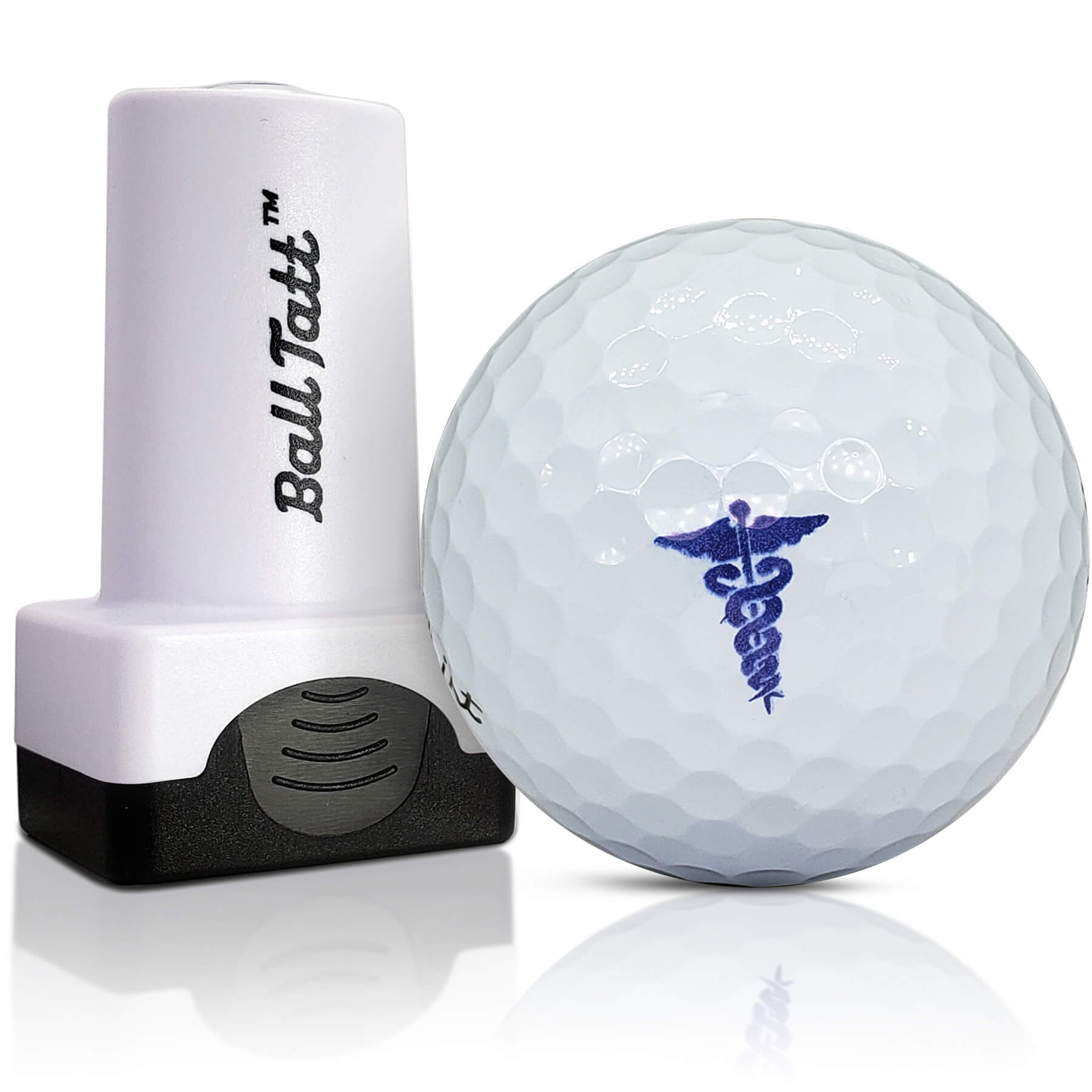 Ball Tatt - Golf Ball Stamp - Medical Symbol - Self Inking Golf