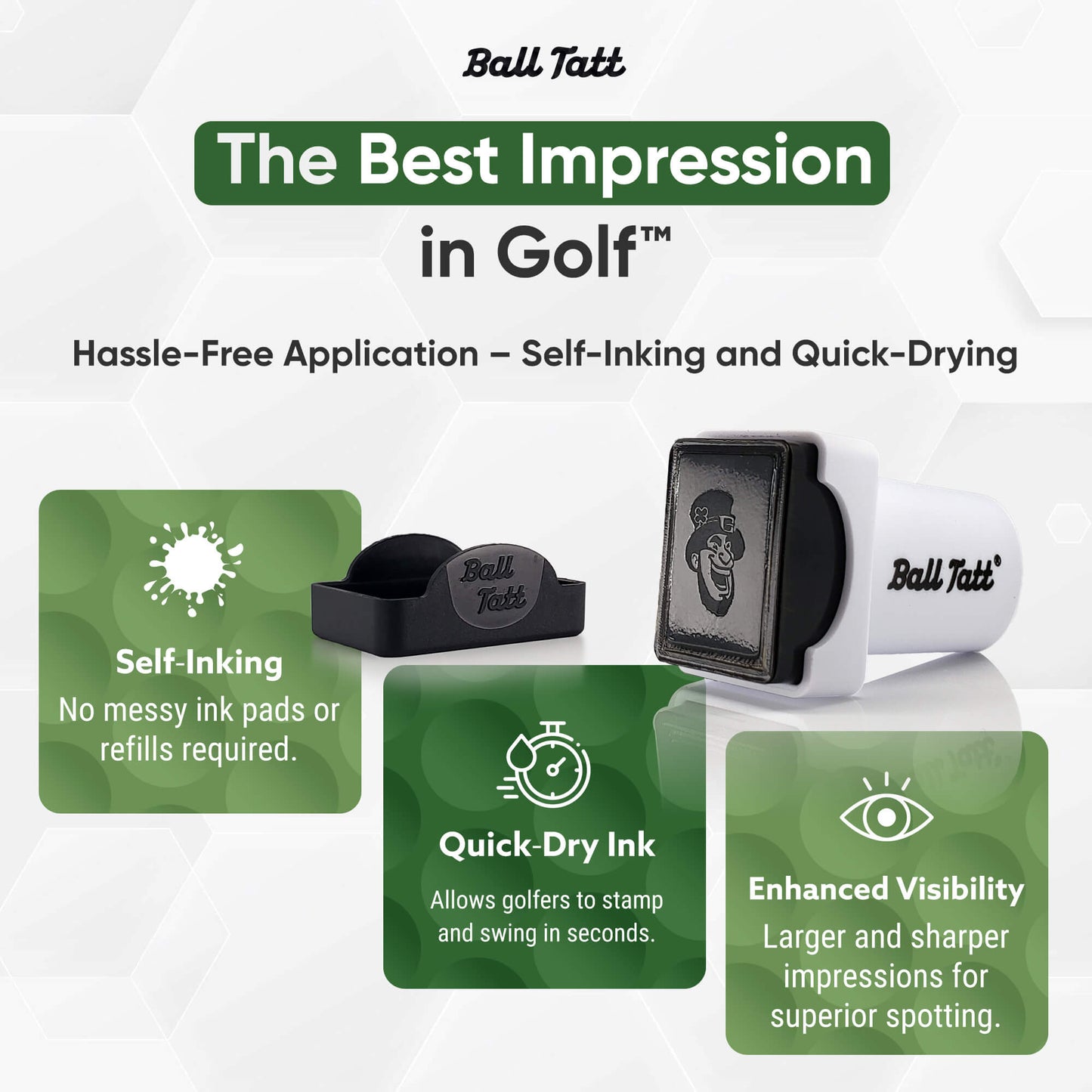 Leprechaun Hat Clip Ball Marker Set