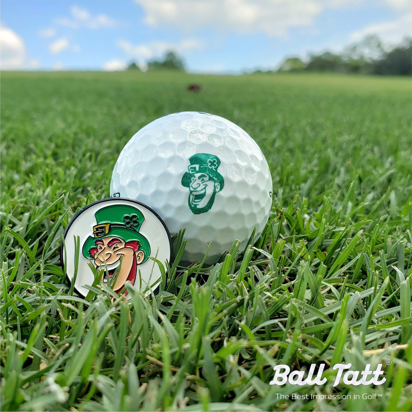 Leprechaun Hat Clip Ball Marker Set