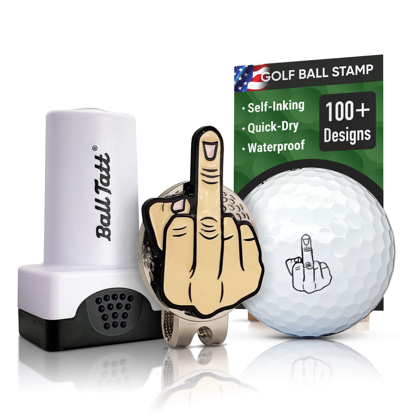 Middle Finger Hatclip Set