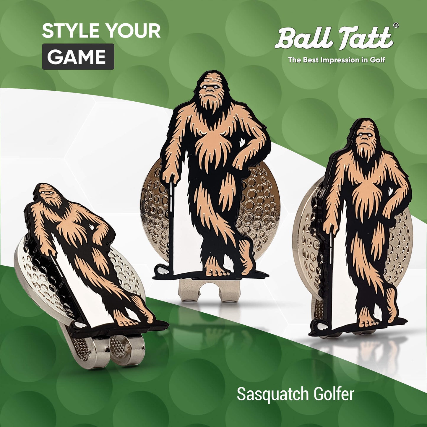 Sasquatch Golfer