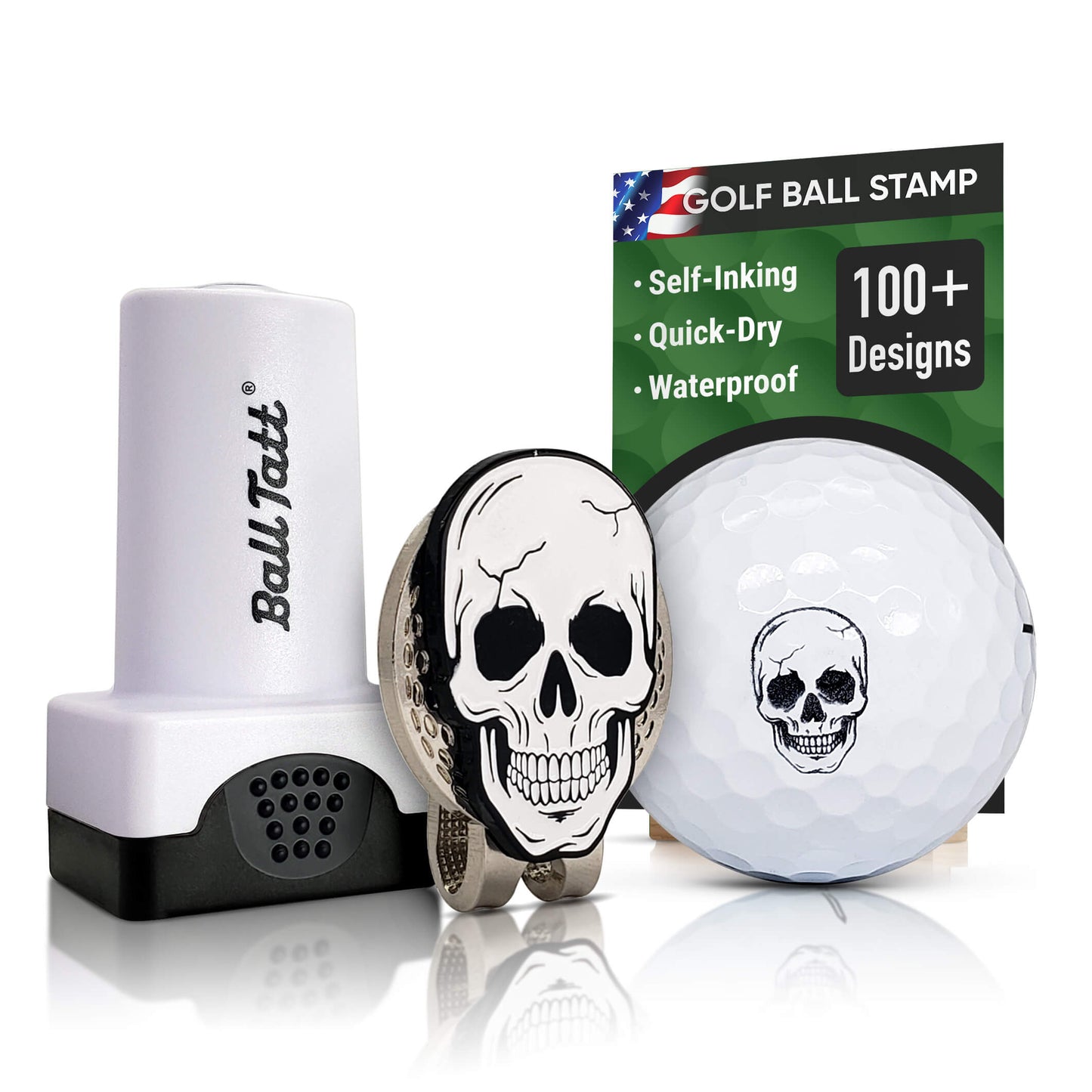 Skull Man Hatclip Set