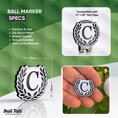 C Monogram w/Ball Marker