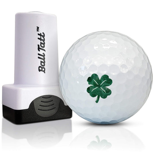 four leaf clover ball tatt golf ball stamp