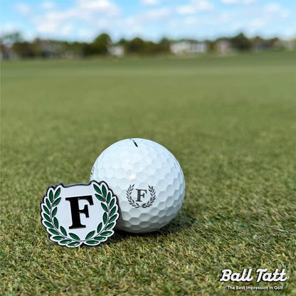 F Monogram & Ball Marker