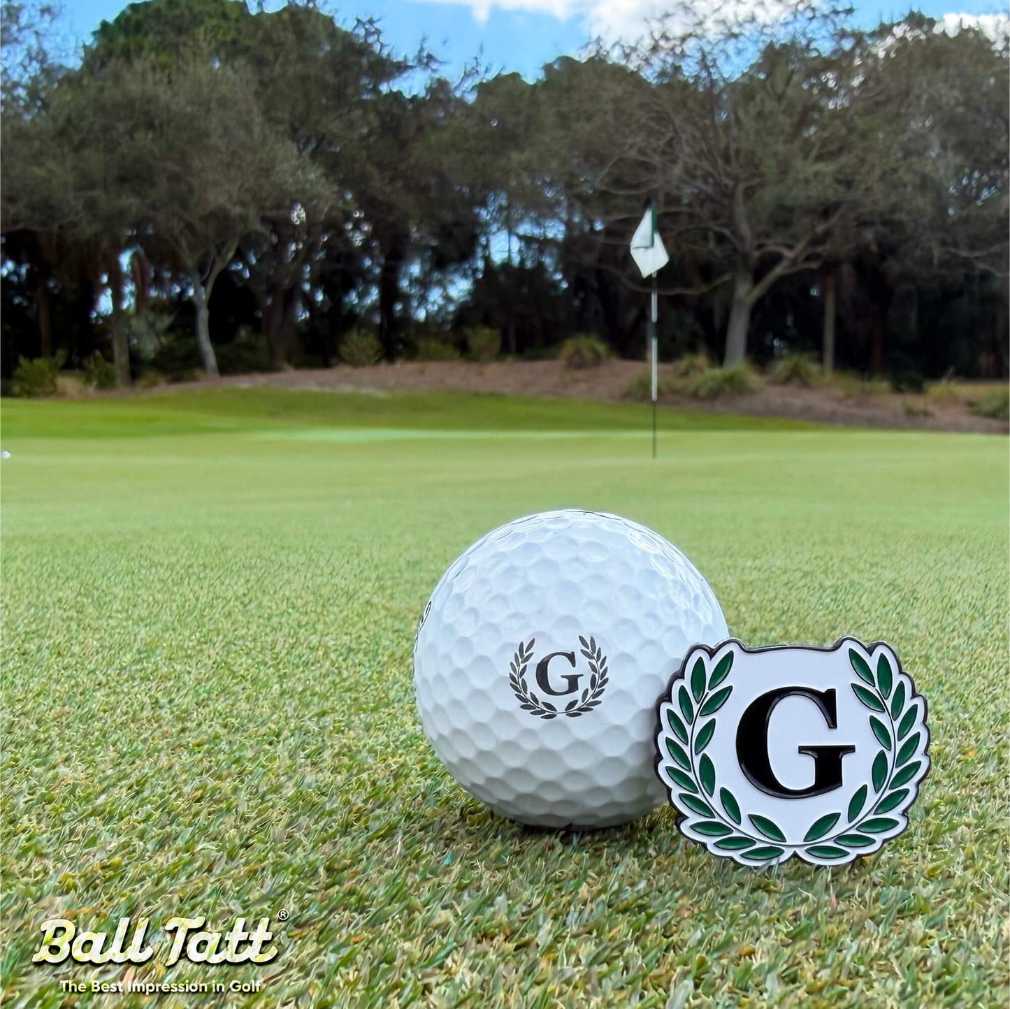 G Monogram & Ball Marker
