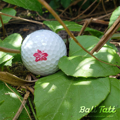 Hibiscus Hat Clip & Ball Marker