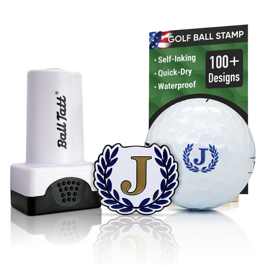 J  Monogram Blue w Ball Marker