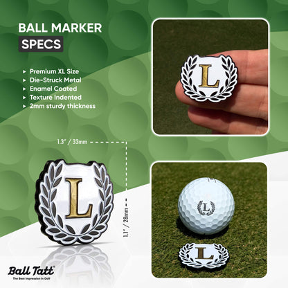 L Monogram & Ball Marker