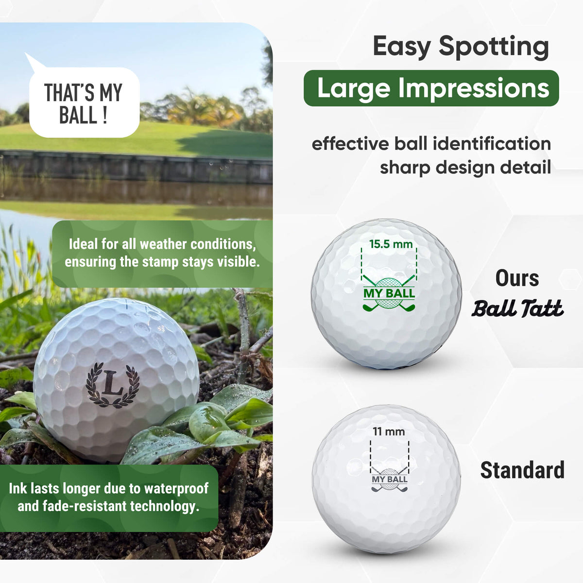 L Monogram & Ball Marker