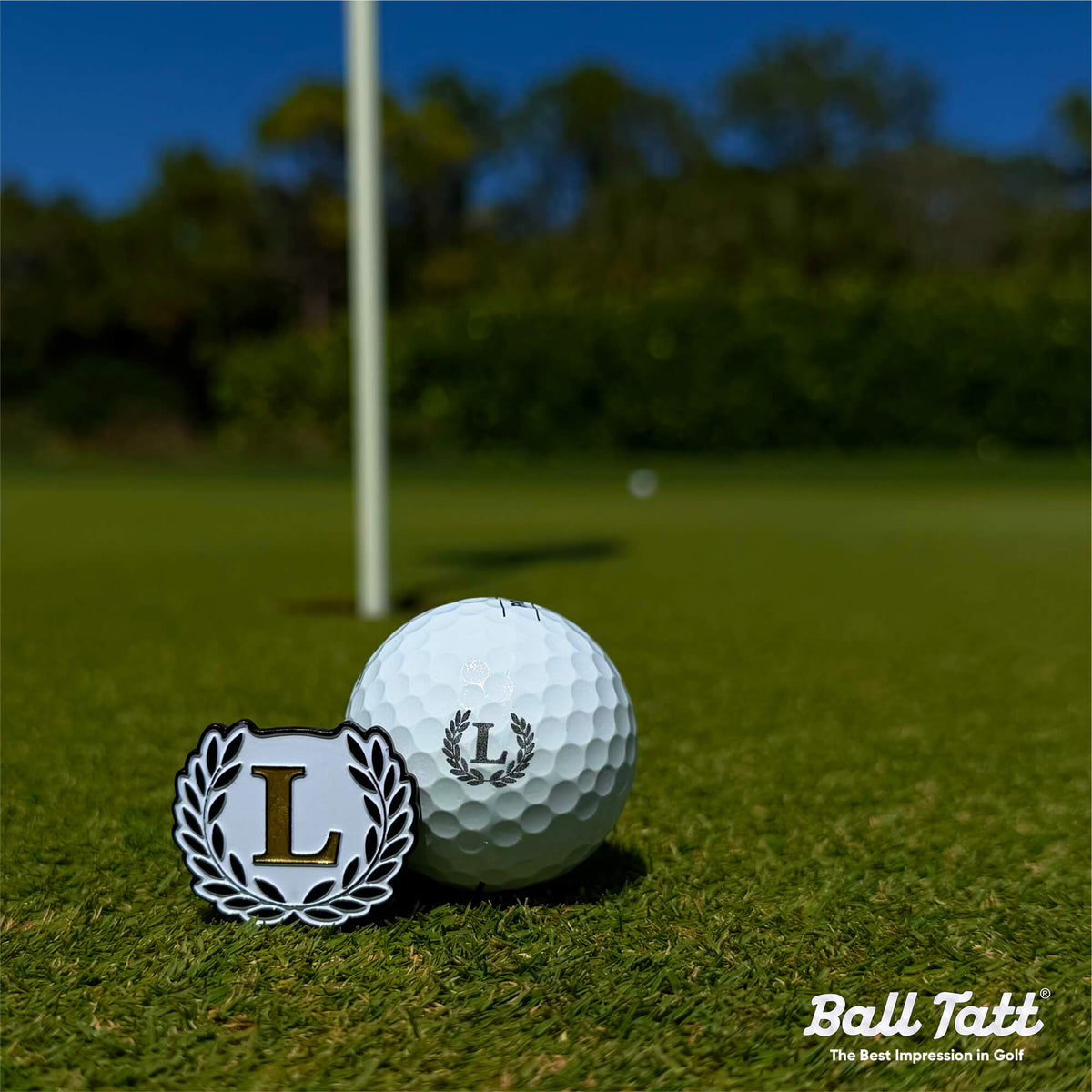 L Monogram & Ball Marker