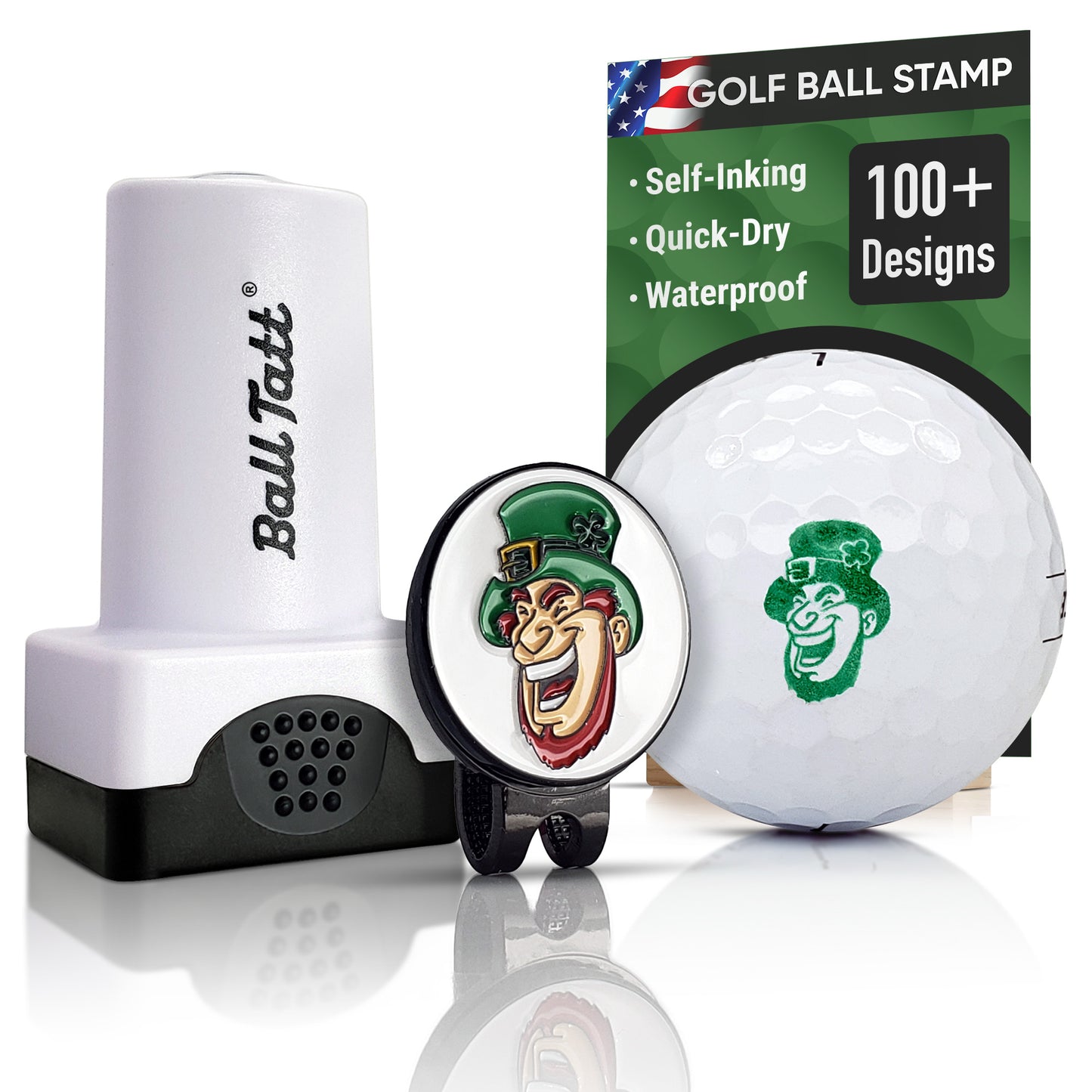 Leprechaun Hat Clip Ball Marker Set