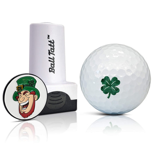 Clover Stamp & Leprechaun Ball Marker - MADE 4 FANS