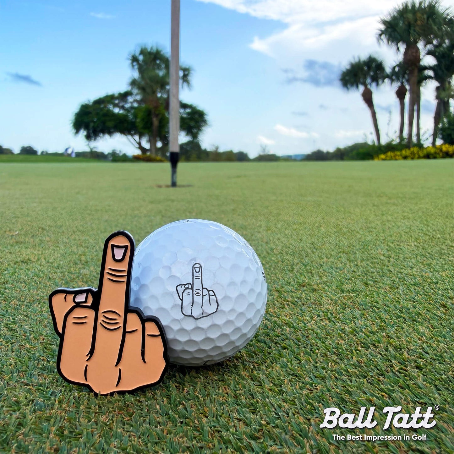 Middle Finger XL Ball Marker