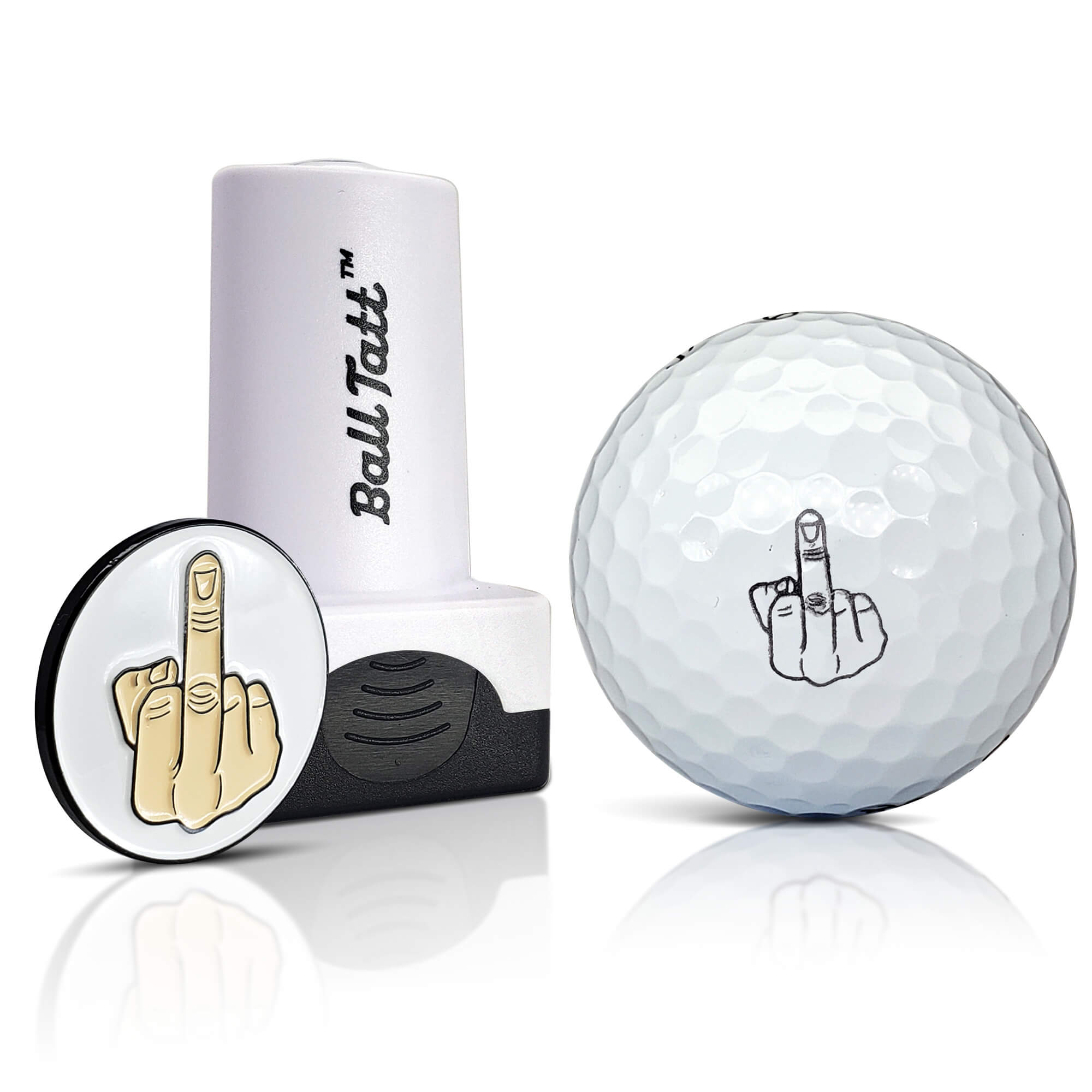 Middle Finger Ball Stamp Marker MADE 4 FANS