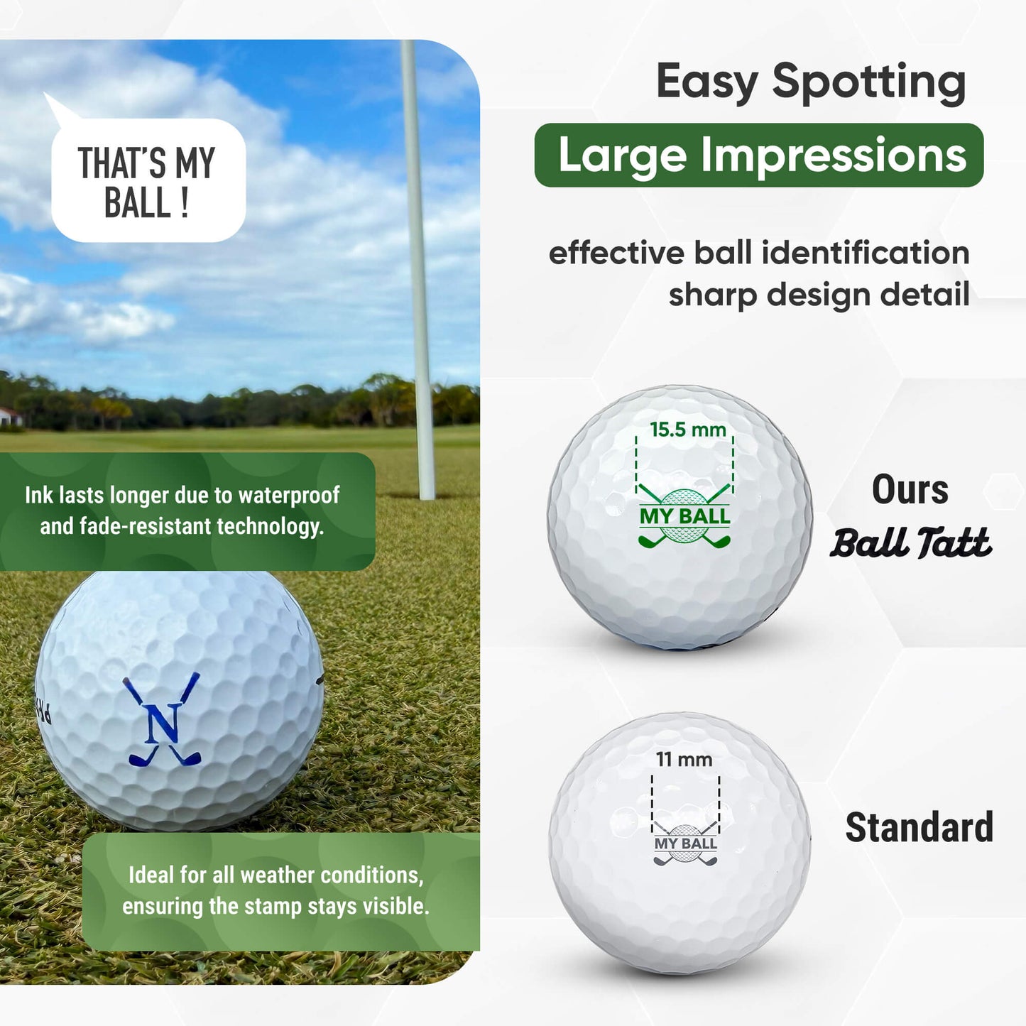 N Monogram Golf Clubs