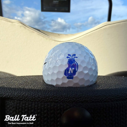 N Golf Bag Monogram