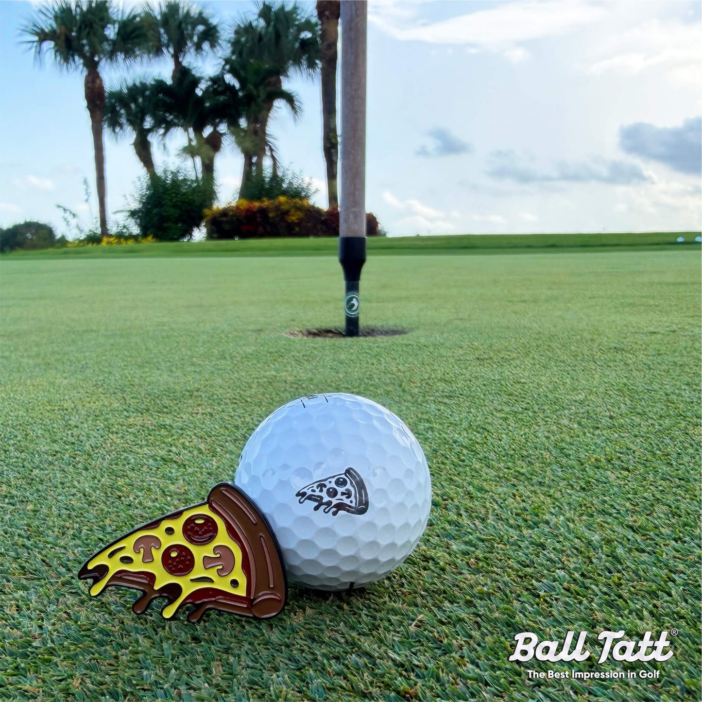 Pizza Slice & Ball Marker