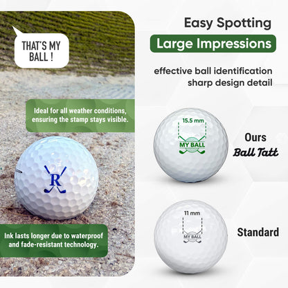 R Monogram Golf Clubs