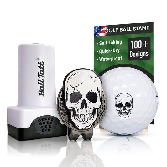 Skull Man Hat Clip Set