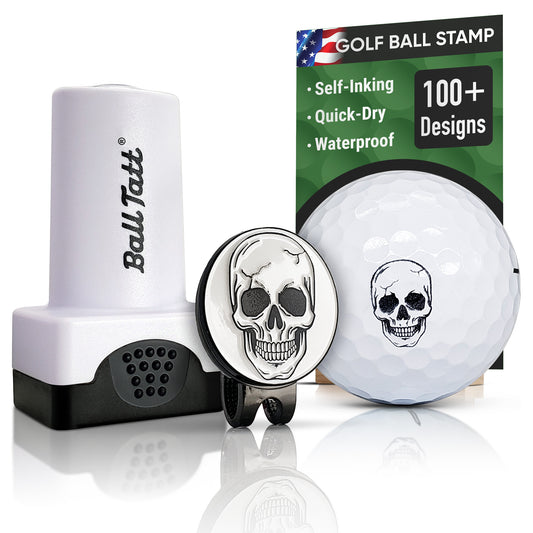 Skull Man Hat Clip Set