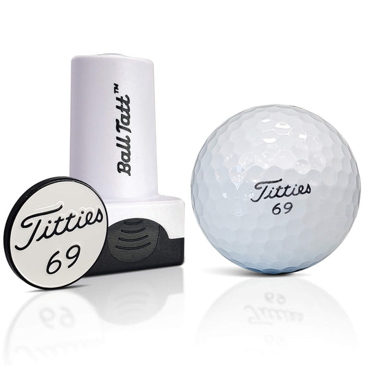 Titties 69 Stamp & Ball Marker - MADE 4 FANS