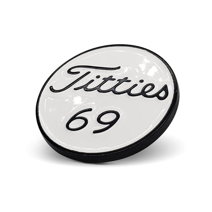 Titties 69 Stamp & Ball Marker - MADE 4 FANS