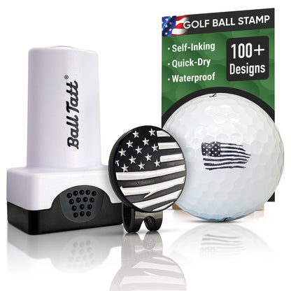 USA Flag Hat Clip Set