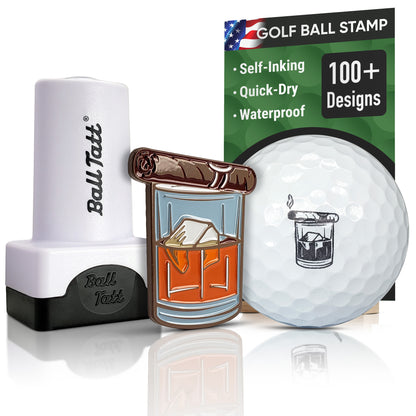 Whiskey Cigar XL Ball Marker